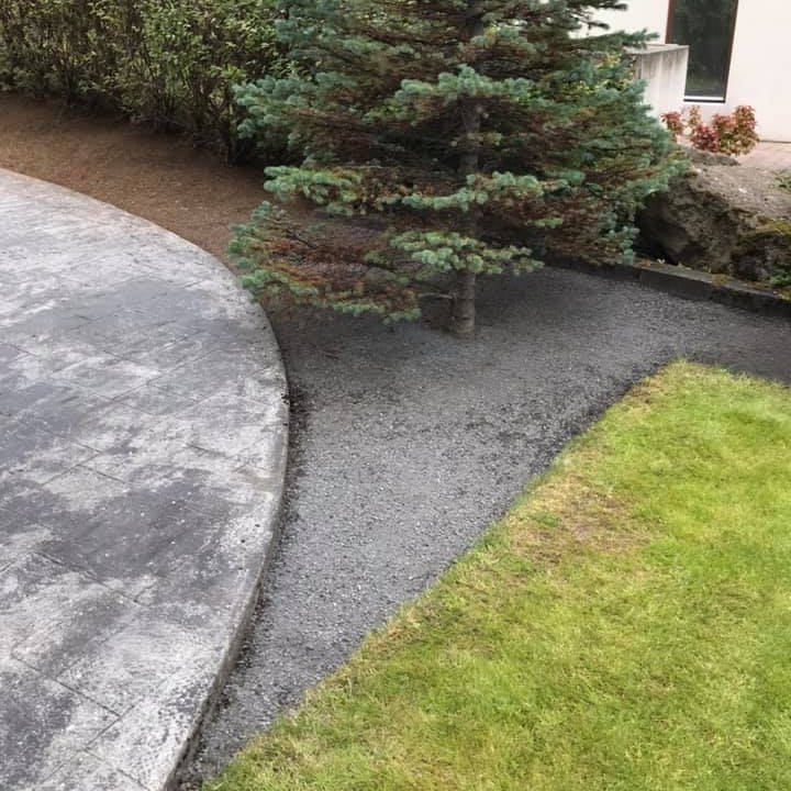 Greni eftir hreinsun