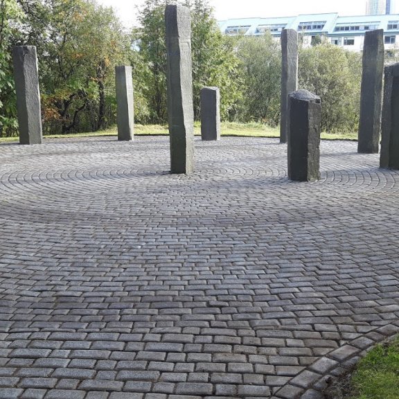 Helluhreinsun lokið