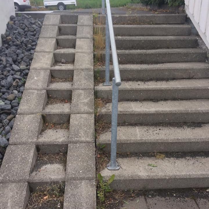 Tröppur fyrir hreinsun