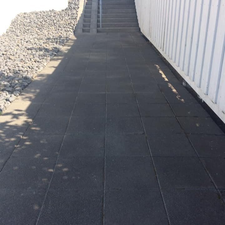 Stígur eftir hreinsun