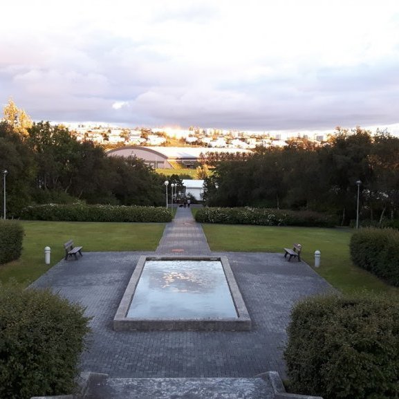 Trjáklippingar í Hlíðargarði